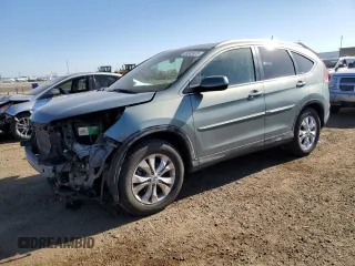 2012 Honda CR-V EX-L z VIN JHLRM4H72CC023449, wystawiony jako Copart lot #53045975 z przebiegiem 158 315 mil mil oraz Szkoda całkowita • Salvage title. Historia ofert i sprzedaży dostępna na DreamBid. Obrazek 1.