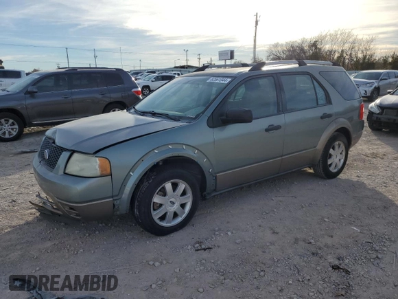 2005 Ford Freestyle SE with VIN 1FMZK01145GA65338, listed as a Copart auction lot 82561044 with 175,640 mi miles and Salvage Title. Bid and sale history available at carsss.com. Image 1.