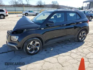2022 Hyundai Venue SEL with VIN KMHRC8A37NU177811, listed as a Copart auction lot 43708975 with 52,895 mi miles and Salvage Title. Bid and sale history available at DreamBid. Image 1.