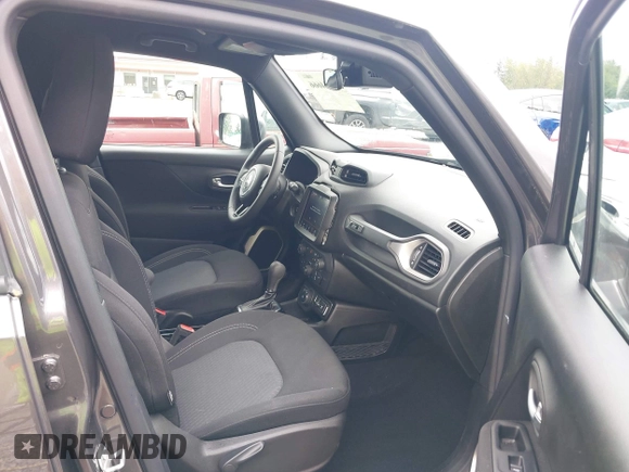 2021 Jeep Renegade Latitude with VIN ZACNJDBB8MPM77202, listed as a IAAI auction lot 42554666 with 18,489 mi miles and . Bid and sale history available at DreamBid. Image 5.
