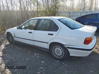 1995 BMW 3 Series 325i with VIN WBACB4326SFM22346, listed as a Copart auction lot 79960304 with 71,071 mi miles and Salvage Title. Bid and sale history available at carsss.com. Image 2.