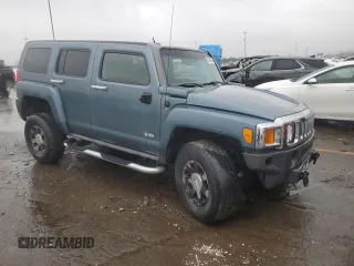 2007 Hummer H3 SUV with VIN 5GTDN13E778180324, listed as a Copart auction lot 43635605 with 234,579 mi miles and Clean Title. Bid and sale history available at DreamBid. Image 4.