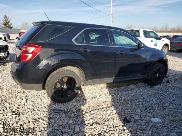 2016 Chevrolet Equinox LS with VIN 2GNFLEEK6G6179694, listed as a Copart auction lot 50313525 with 192,734 mi miles and Clean Title. Bid and sale history available at carsss.com. Image 3.
