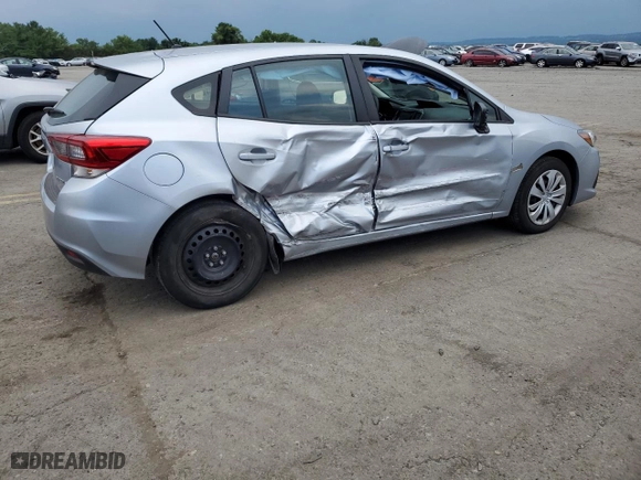 2022 Subaru Impreza with VIN 4S3GTAA66N1726333, listed as a Copart auction lot 66406764 with 33,468 mi miles and Salvage Title. Bid and sale history available at carsss.com. Image 3.