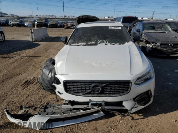 2020 Volvo S90 R-Design with VIN LVYA22MT5LP174097, listed as a Copart auction lot 87796705 with 43,079 mi miles and Salvage Title. Bid and sale history available at carsss.com. Image 5.