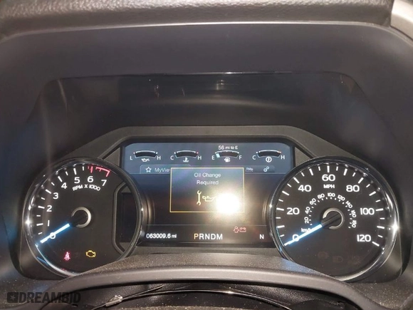 2017 Ford F-150 XL with VIN 1FTEW1EG9HFC02201, listed as a IAAI auction lot 41565349 with 63,009 mi miles. Bid and sale history available at carsss.com. Image 7.