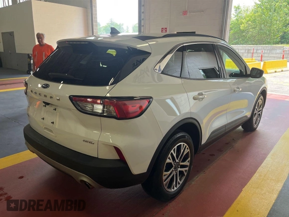 2021 Ford Escape SEL with VIN 1FMCU9H98MUB02889, listed as a IAAI auction lot 42569717 with 42,279 mi miles and . Bid and sale history available at DreamBid. Image 23.