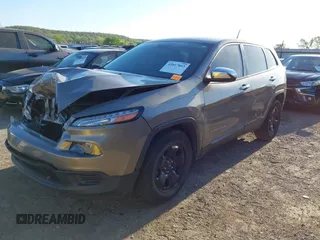 2016 Jeep Cherokee Sport with VIN 1C4PJLAB7GW258181, listed as a IAAI auction lot 42017043 with 154,545 mi miles and . Bid and sale history available at DreamBid. Image 17.