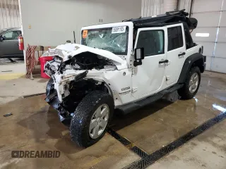 2016 Jeep Wrangler Unlimited Freedom с VIN 1C4BJWDG8GL179946, выставлен на аукционе Copart как лот 56891105 с пробегом Не указан миль и Списание • Salvage title. История ставок и продаж доступна на DreamBid. Изображение 1.