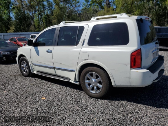 2007 Infiniti QX56 with VIN 5N3AA08AX7N802022, listed as a Copart auction lot 48762465 with 0 mi miles and Salvage Title. Bid and sale history available at carsss.com. Image 2.