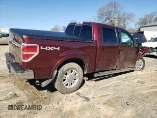 2010 Ford F-150 XL with VIN 1FTFW1EV2AFD23516, listed as a Copart auction lot 49444205 with 179,959 mi miles and Salvage Title. Bid and sale history available at carsss.com. Image 3.