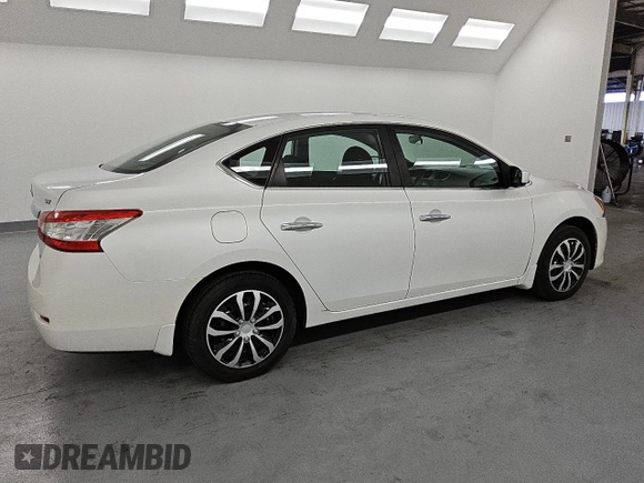 2014 Nissan Sentra SV with VIN 3N1AB7AP1EL633431, listed as a Copart auction lot 53955195 with 113,646 mi miles and Clean Title. Bid and sale history available at DreamBid. Image 3.