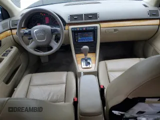 2008 Audi A4 2.0T with VIN WAUAF78E28A140405, listed as a Copart auction lot 51190195 with 169,585 mi miles and Clean title. Bid and sale history available at DreamBid. Image 8.
