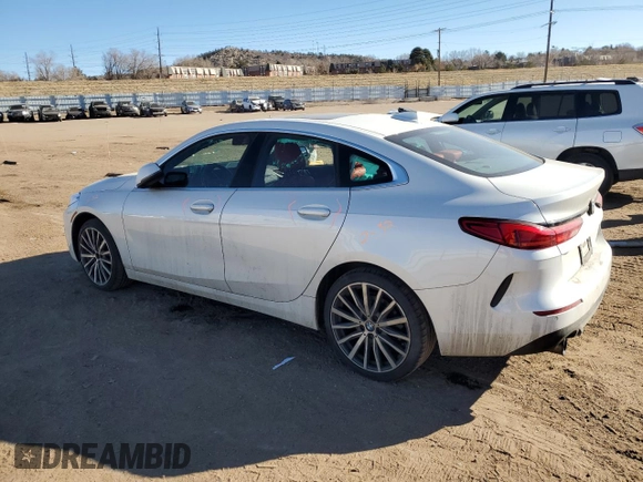 2022 BMW 2 Series 228i xDrive with VIN WBA73AK0XN7K93880, listed as a Copart auction lot 47300235 with 51,357 mi miles and Salvage title. Bid and sale history available at DreamBid. Image 2.