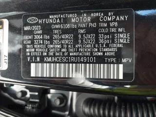 2024 Genesis GV80 with VIN KMUHCESC1RU149101, listed as a IAAI auction lot 40614130 with Not Provided miles and . Bid and sale history available at DreamBid. Image 9.