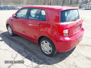 2008 Scion xD with VIN JTKKU104X8J027713, listed as a IAAI auction lot 42039328 with 217,720 mi miles. Bid and sale history available at carsss.com. Image 3.