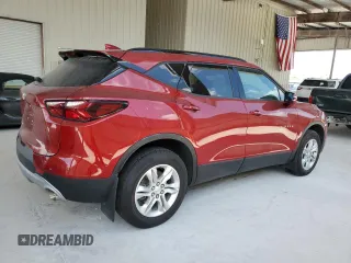 2021 Chevrolet Blazer LT z VIN 3GNKBCR41MS586482, wystawiony jako Copart lot #55158025 z przebiegiem 61 081 mil mil oraz Szkoda całkowita • Salvage title. Historia ofert i sprzedaży dostępna na DreamBid. Obrazek 3.