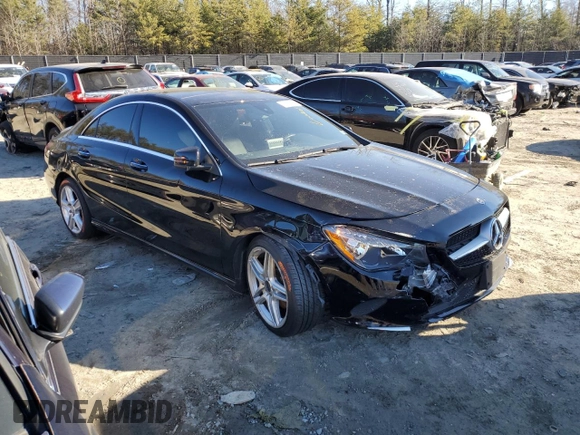 2018 Mercedes-Benz CLA with VIN WDDSJ4GB9JN585739, listed as a Copart auction lot 73040782 with 75,266 mi miles. Bid and sale history available at carsss.com. Image 4.