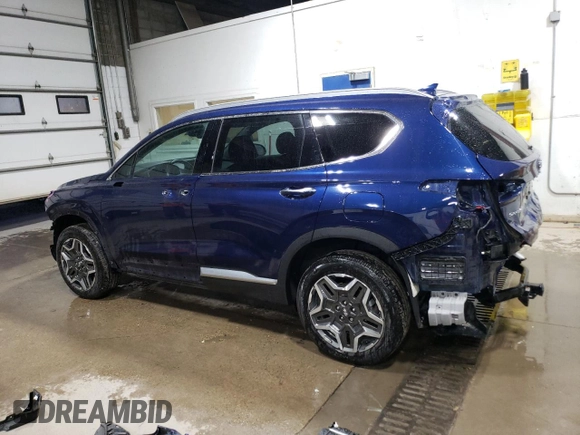 2023 Hyundai Santa Fe Hybrid Limited with VIN 5NMS5DA13PH008547, listed as a Copart auction lot 75651404 with 7,186 mi miles and Salvage Title. Bid and sale history available at carsss.com. Image 2.