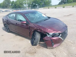 2024 Nissan Sentra SV with VIN 3N1AB8CV5RY272781, listed as a IAAI auction lot 42531441 with 18,971 mi miles and . Bid and sale history available at DreamBid. Image 12.