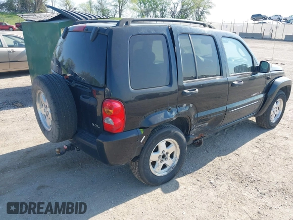 2003 Jeep Liberty Limited with VIN 1J4GL58K43W621052, listed as a IAAI auction lot 42221352 with 156,836 mi miles and . Bid and sale history available at DreamBid. Image 4.