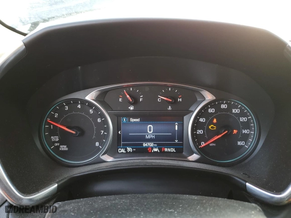 2020 Chevrolet Equinox LT with VIN 2GNAXUEV6L6148118, listed as a Copart auction lot 80988564 with 94,702 mi miles and Salvage Title. Bid and sale history available at carsss.com. Image 9.