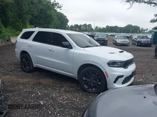 2021 Dodge Durango GT Plus with VIN 1C4RDJDG5MC521437, listed as a IAAI auction lot 42589843 with 53,492 mi miles and . Bid and sale history available at DreamBid. Image 1.