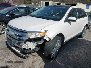 2012 Ford Edge Limited with VIN 2FMDK3K90CBA09868, listed as a IAAI auction lot 41574114 with 216,328 mi miles. Bid and sale history available at carsss.com. Image 2.