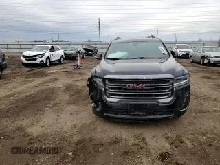 2021 GMC Acadia AT4 with VIN 1GKKNLLS8MZ138903, listed as a Copart auction lot 44046555 with 60,141 mi miles and Salvage Title. Bid and sale history available at carsss.com. Image 11.