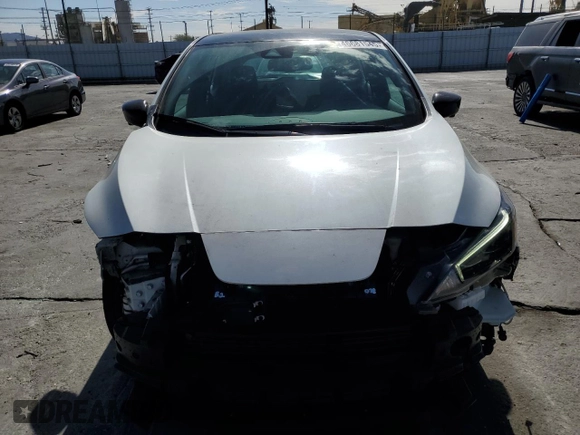 2023 Nissan LEAF SV Plus with VIN 1N4CZ1CVXPC557206, listed as a Copart auction lot 46681545 with 61,179 mi miles and Salvage Title. Bid and sale history available at DreamBid. Image 5.