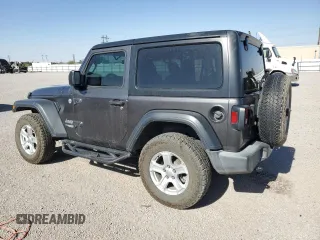 2018 Jeep Wrangler Sport с VIN 1C4GJXAN8JW226168, выставлен на аукционе Copart как лот 55465985 с пробегом 47 899 миль миль и Списание • Salvage title. История ставок и продаж доступна на DreamBid. Изображение 2.