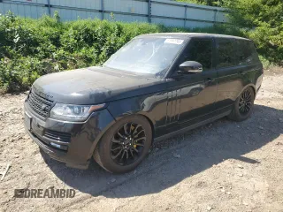2015 Land Rover Range Rover Supercharged z VIN SALGS2TFXFA214235, wystawiony jako Copart lot #64082765 z przebiegiem 64 114 mil mil oraz Szkoda całkowita • Salvage title. Historia ofert i sprzedaży dostępna na DreamBid. Obrazek 1.