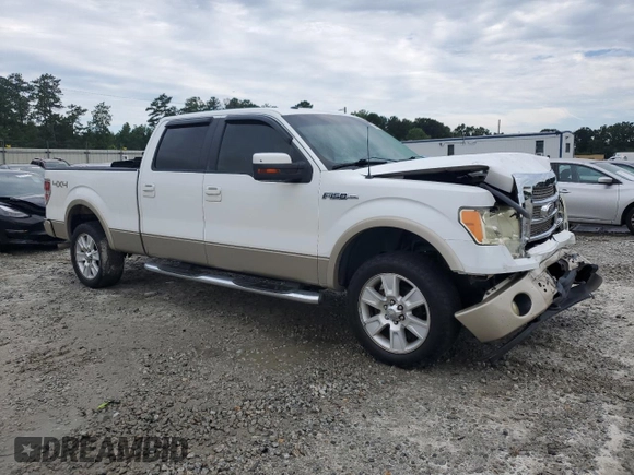 2009 Ford F-150 XL with VIN 1FTPW14V19FB11482, listed as a Copart auction lot 62647635 with 317,024 mi miles and Salvage title. Bid and sale history available at DreamBid. Image 4.