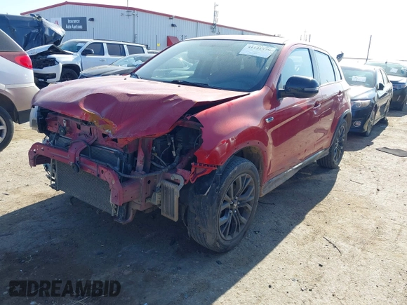 2019 Mitsubishi Outlander Sport ES 2.0 with VIN JA4AP3AU6KU025316, listed as a IAAI auction lot 41141479 with 97,229 mi miles. Bid and sale history available at carsss.com. Image 18.