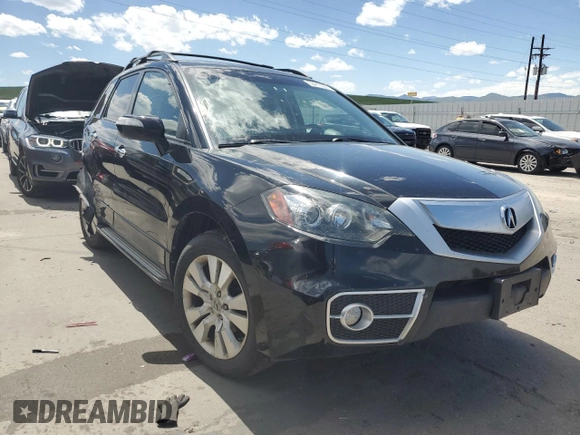 2010 Acura RDX Technology with VIN 5J8TB1H53AA007762, listed as a Copart auction lot 55919384 with 124,329 mi miles and Salvage Title. Bid and sale history available at DreamBid. Image 4.
