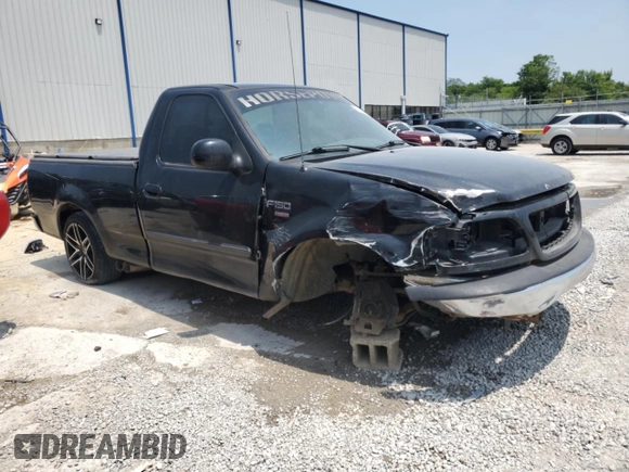 2001 Ford F-150 XL with VIN 1FTRF17L11NA64449, listed as a Copart auction lot 59757325 with Not provided miles and Non repairable. Bid and sale history available at DreamBid. Image 4.