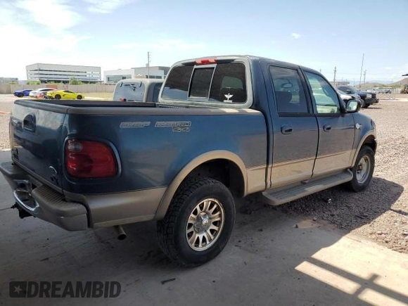 2001 Ford F-150 XLT with VIN 1FTRW08L41KB37498, listed as a Copart auction lot 62404905 with 1,513,265 mi miles and Clean title. Bid and sale history available at DreamBid. Image 3.