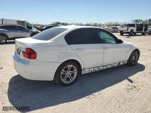 2008 BMW 3 Series 328i with VIN WBAVC53548F008089, listed as a Copart auction lot 49532315 with 138,121 mi miles and Clean Title. Bid and sale history available at carsss.com. Image 3.
