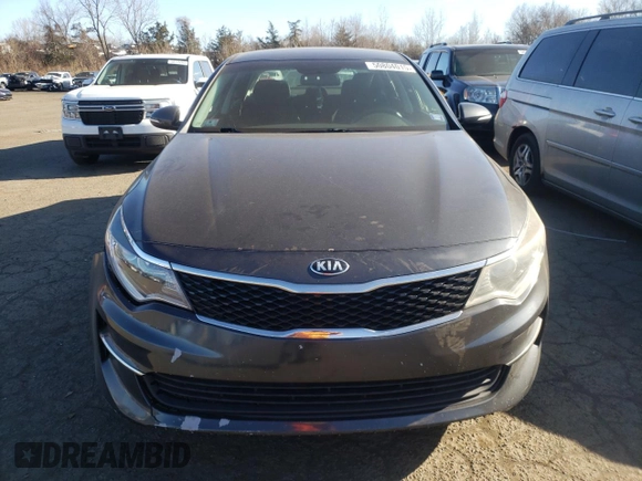 2017 Kia Optima LX with VIN 5XXGT4L35HG178001, listed as a Copart auction lot 50804015 with 190,803 mi miles and Salvage Title. Bid and sale history available at carsss.com. Image 5.