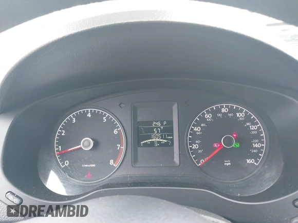 2013 Volkswagen Jetta S with VIN 3VW2K7AJ8DM222711, listed as a IAAI auction lot 42313574 with 160,511 mi miles and . Bid and sale history available at DreamBid. Image 7.