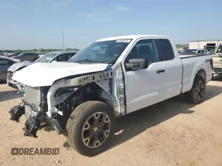 2025 Ford F-150 with VIN 1FTEX2LP7SKD14189, listed as a Copart auction lot 55840875 with 3,304 mi miles and Salvage title. Bid and sale history available at DreamBid. Image 1.