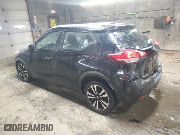 2019 Nissan Kicks S with VIN 3N1CP5CU0KL547685, listed as a Copart auction lot 44407245 with 100,673 mi miles and Salvage Title. Bid and sale history available at carsss.com. Image 2.
