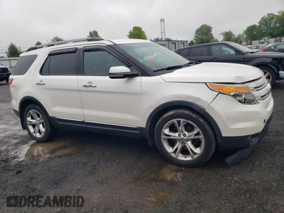 2011 Ford Explorer Limited with VIN 1FMHK8F83BGA72096, listed as a Copart auction lot 56650845 with 116,864 mi miles and Salvage title. Bid and sale history available at DreamBid. Image 4.