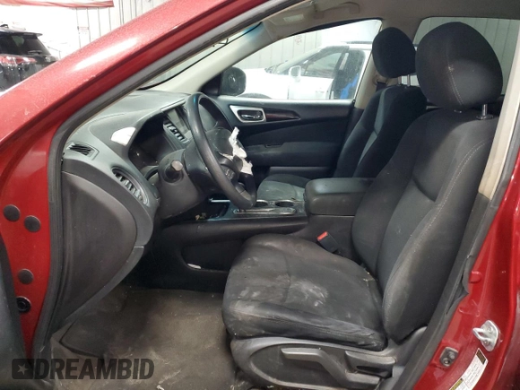 2016 Nissan Pathfinder S with VIN 5N1AR2MN5GC640155, listed as a Copart auction lot 51290005 with Not Provided miles and Non Repairable. Bid and sale history available at carsss.com. Image 7.