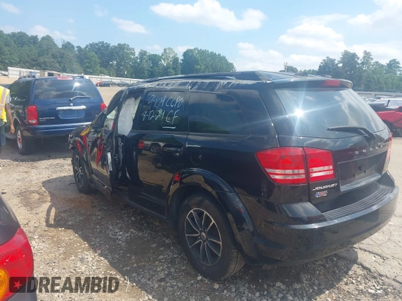 2018 Dodge Journey SE with VIN 3C4PDCAB6JT429409, listed as a IAAI auction lot 40161362 with Not Provided miles and . Bid and sale history available at DreamBid. Image 3.
