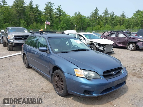 2005 Subaru Legacy with VIN 4S3BP616857332390, listed as a IAAI auction lot 42431328 with 225,688 mi miles and . Bid and sale history available at DreamBid. Image 1.
