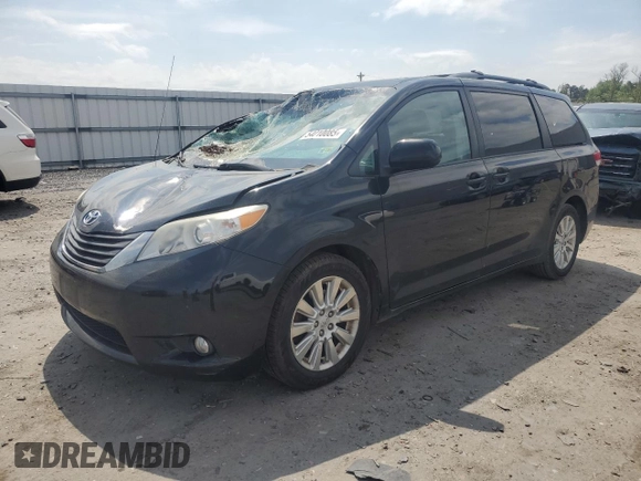 2014 Toyota Sienna Limited z VIN 5TDDK3DC2ES075367, wystawiony jako Copart lot #54010085 z przebiegiem 148 312 mil mil oraz Szkoda całkowita • Salvage title. Historia ofert i sprzedaży dostępna na DreamBid. Obrazek 1.