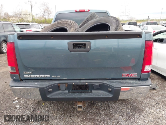 2009 GMC Sierra 1500 SLE with VIN 1GTEK29009Z214672, listed as a IAAI auction lot 41941003 with 165,546 mi miles. Bid and sale history available at carsss.com. Image 16.