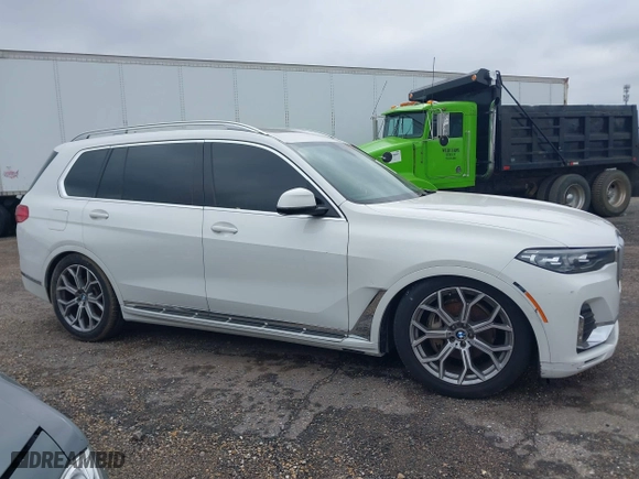 2019 BMW X7 xDrive40i with VIN 5UXCW2C53KL083874, listed as a IAAI auction lot 41280522 with 155,067 mi miles. Bid and sale history available at carsss.com. Image 12.