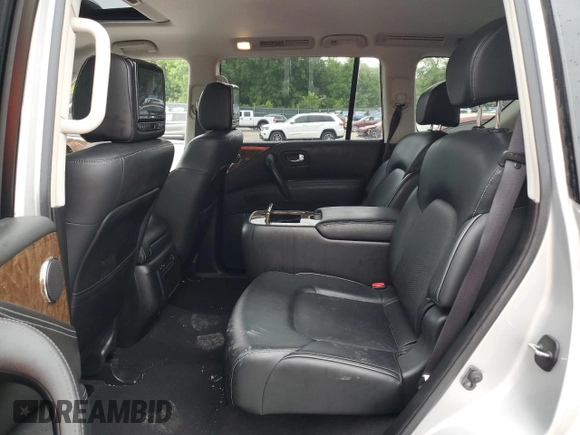 2016 Infiniti QX80 with VIN JN8AZ2NF5G9613664, listed as a Copart auction lot 56059585 with 152,309 mi miles and Salvage title. Bid and sale history available at DreamBid. Image 11.